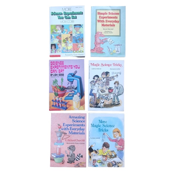 Vintage Set of 6 Science Experiment Books for Teachers and Students Ages 10-13 - Picture 2 of 16